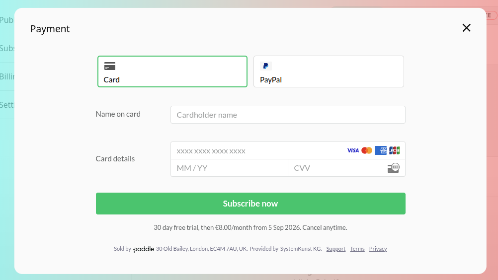 Payment Provider Integration
